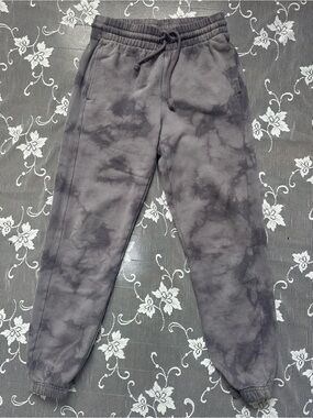 Aritzia TNA Cozy AF Fleece Tie-Dye Sweatpants Sz 2XS